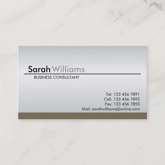 Professionele Visitekaartjes (Voorkant)