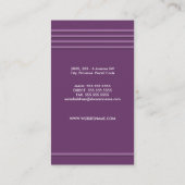 Professionele Visitekaartjes (Achterkant)