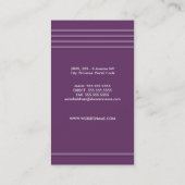 Professionele Visitekaartjes (Achterkant)