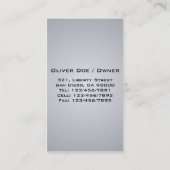 Professionele Visitekaartjes (Achterkant)