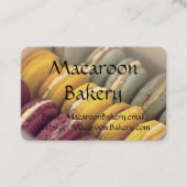 Professionele Visitekaartjes - Macaroon Bakery (Voorkant)