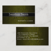 Professionele Visitekaartjes met houten korrels (Voorkant / Achterkant)