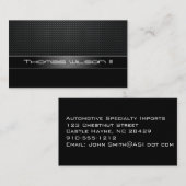 Professionele Visitekaartjes met koolstofvezel (Voorkant / Achterkant)