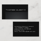 Professionele Visitekaartjes met koolstofvezel (Voorkant / Achterkant)