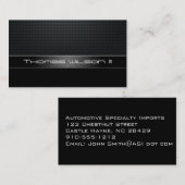 Professionele Visitekaartjes met koolstofvezel (Voorkant / Achterkant)