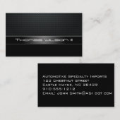 Professionele Visitekaartjes met koolstofvezel (Voorkant / Achterkant)