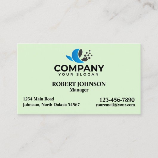 Professionele Visitekaartjes met uw Logo (Voorkant)