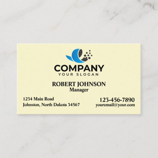 Professionele Visitekaartjes met uw Logo (Voorkant)