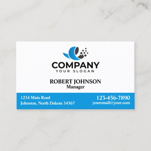 Professionele Visitekaartjes met uw Logo (Voorkant)