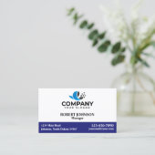 Professionele Visitekaartjes met uw Logo (Staand voorkant)