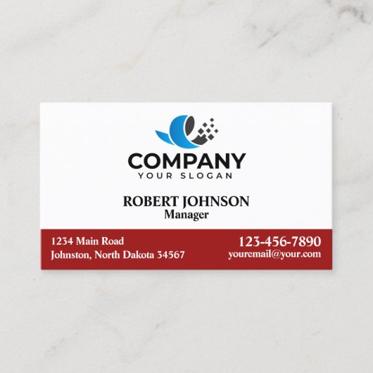 Professionele Visitekaartjes met uw Logo (Voorkant)