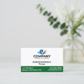 Professionele Visitekaartjes met uw Logo (Staand voorkant)