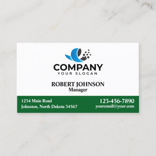 Professionele Visitekaartjes met uw Logo (Voorkant)