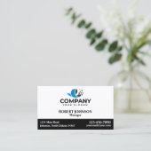 Professionele Visitekaartjes met uw Logo (Staand voorkant)