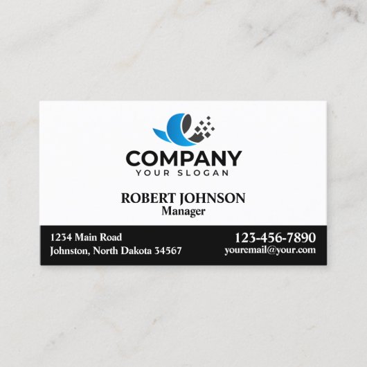 Professionele Visitekaartjes met uw Logo (Voorkant)