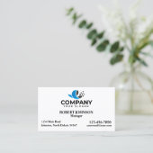 Professionele Visitekaartjes met uw Logo (Staand voorkant)