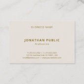 Professionele Visitekaartjes Sjabloon (Achterkant)