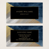 Professionele Visitekaartjes voor architect (Voorkant /achterkant)