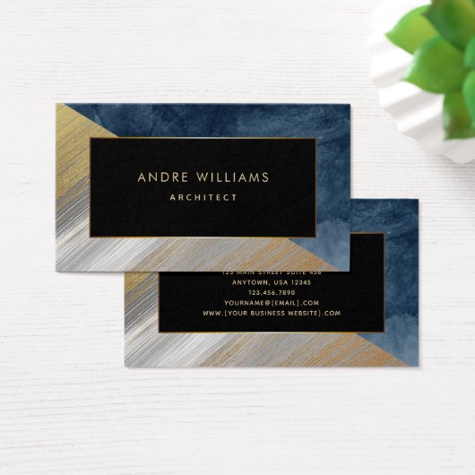 Professionele Visitekaartjes voor architect (Bureau)