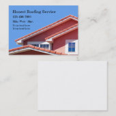 Professionele Visitekaartjes voor dakbedekking (Voorkant / Achterkant)