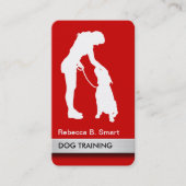 Professionele Visitekaartjes voor Dog Trainer (Voorkant)