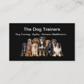 Professionele Visitekaartjes voor hondentraining (Voorkant)