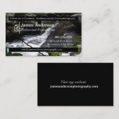 Professionele Visitekaartjes voor landschapsfotogr (Voorkant / Achterkant)