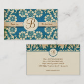  professionele visitekaartjes voor monogram (Voorkant / Achterkant)