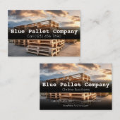 Professionele Visitekaartjes voor Pallet en Online (Voorkant / Achterkant)