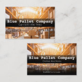 Professionele Visitekaartjes voor Pallet en Online (Voorkant / Achterkant)