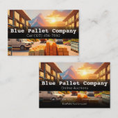 Professionele Visitekaartjes voor Pallet en Online (Voorkant / Achterkant)