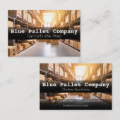Professionele Visitekaartjes voor Pallet en Online (Voorkant / Achterkant)