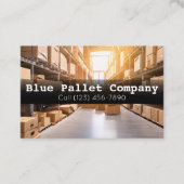 Professionele Visitekaartjes voor Pallet en Online (Voorkant)