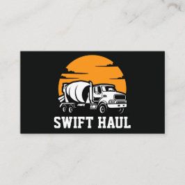 professionele visitekaartjes voor vrachtvervoer