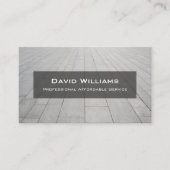 Professionele vloerbedekking en Visitekaartje van (Voorkant)