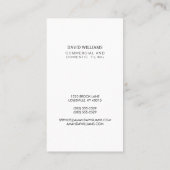 Professionele vloerbedekking en Visitekaartje van  (Achterkant)