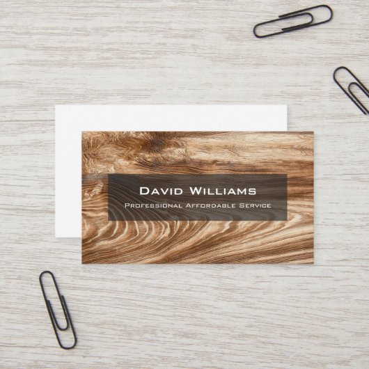 Professionele vloerbedekking en Visitekaartje van  (Voorkant / Achterkant in situ)