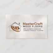 Professionele Vloeren Diensten - Vloerinstallatie Visitekaartje (Voorkant)