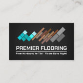 Professionele Vloeren Diensten - Vloerinstallatie Visitekaartje (Voorkant)