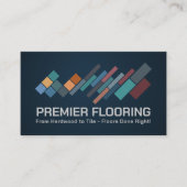 Professionele Vloeren Diensten - Vloerinstallatie Visitekaartje (Voorkant)