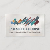 Professionele Vloeren Diensten - Vloerinstallatie Visitekaartje (Voorkant)