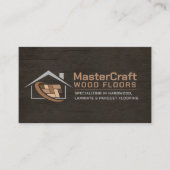 Professionele Vloeren Diensten - Vloerinstallatie Visitekaartje (Voorkant)