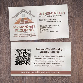 Professionele Vloeren Diensten - Vloerinstallatie Visitekaartje