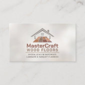Professionele Vloeren Diensten - Vloerinstallatie Visitekaartje (Voorkant)