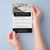 Professionele Vloeren en Tiler Handyman Services Flyer (Hand)