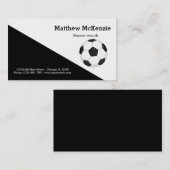 Professionele Voetbal coach Visitekaartje (Voorkant / Achterkant)