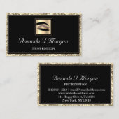 Professionele vormgeving Artist Lashes Microbladin Visitekaartje (Voorkant / Achterkant)