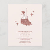 Professionele vormgeving en schoonmaak van het hui flyer (Achterkant)