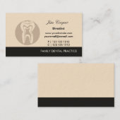 Professionele vormgeving Tandheelkundige chirurg Visitekaartje (Voorkant / Achterkant)