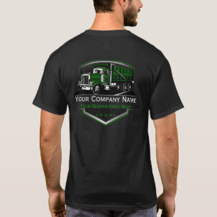 Professionele Vrachtwagen Transport Onderneming T-shirt